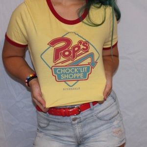 Yellow Retro Pop’s Chock-Lit Shop Riverdale Shirt